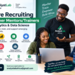 Data Analytics and Data Science Volunteer Trainer and Mentor Opportunity at AnalystLab Africa 