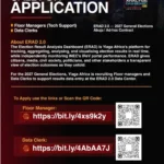 How to Apply for Yiaga Africa ERAD 2.0 Data Clerk and Floor Manager Jobs in 2026