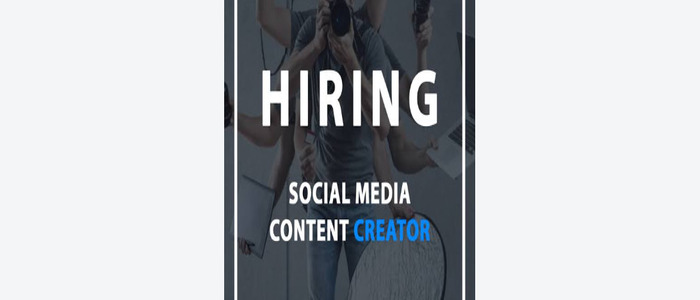 Remote Social Media Content Creator Job Opportunity